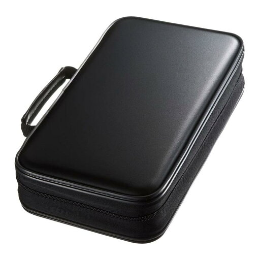 サンワサプライ DVD・CDセミハードケース(160枚収納・ブラック) FCD-WL160BK サンワサプライ DVD・CDセミハードケース(160枚収納・ブラック) FCD-WL160BK
