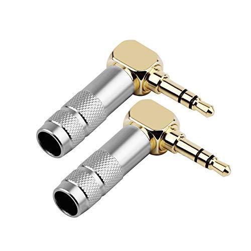 DIY Lץ饰ۥ֥뼫 3.5mm ƥ쥪ߥ˥ץ饰Lץ饰 2ĥåȡ