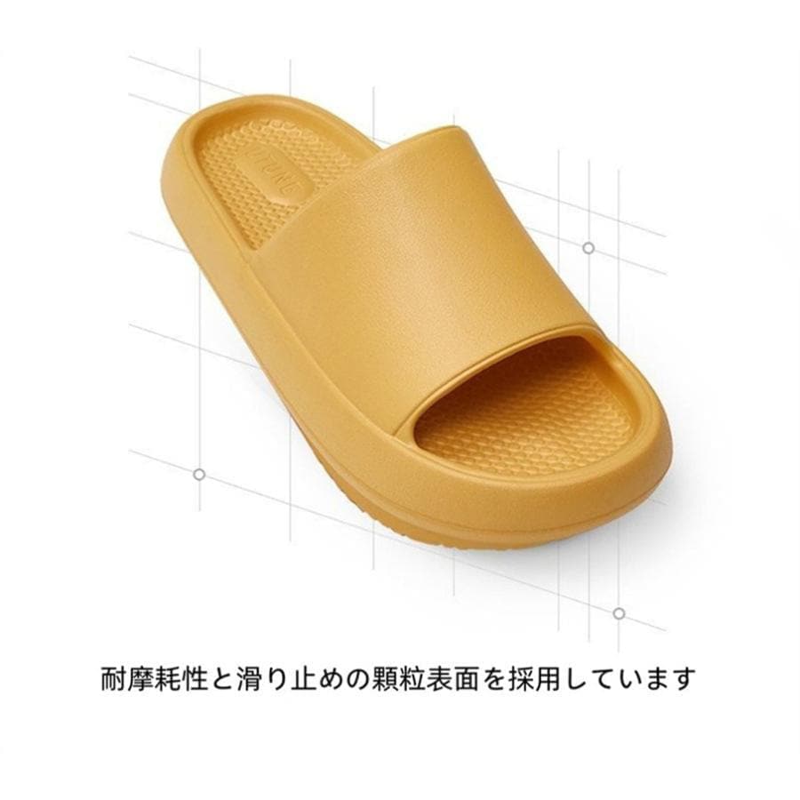数量特売スリッパ 室内 サンダル 4cm超厚底 エアースリッパ シューズ レディース メンズ ベランダ バス トイレ 超軽量 静音防滑 柔らか 抗菌防臭 VA