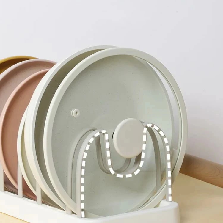 ディッシュスタンド 調整できる 水切りラック 食器ラック 食器立て 皿立て 鍋蓋立て プレート まな板 ..