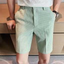 薄手 ショートパンツ ワッフル ゴルフパンツ 涼しい メンズ チノパンツ ゴルフウェア 半ズボン ビジネスパンツ 速乾 通気 ゴルフパンツ スラックス