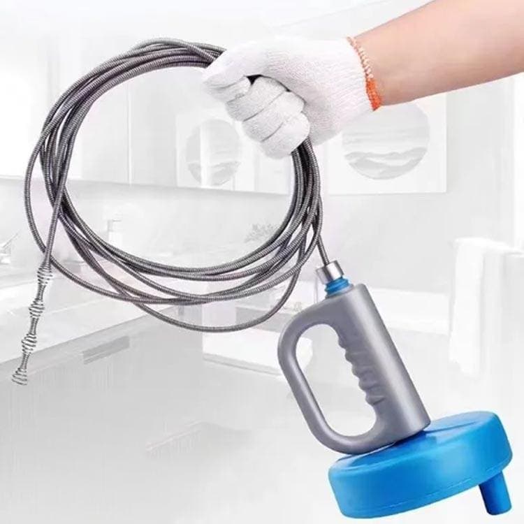 人気発モデルパイプ詰まり 5m パイプ疏通ツール ステンレス パイプブラシ 排水溝 解消 排水口 詰まり ..