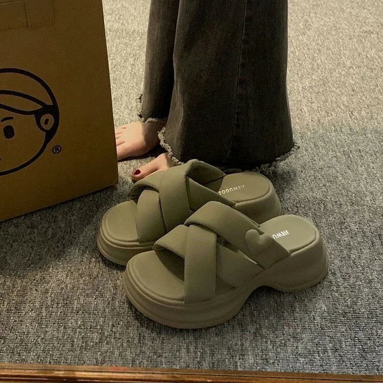 本日厚底サンダル母の日 ストラップサンダル 韓国ファッション美脚 サンダル レディース サンダル シューズパール サンダル柔らかい底 気品身長アップ サンダル