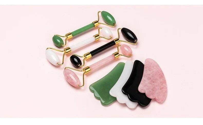 メガ割美顔ローラー 顔を持ち上げて目の腫れを減らす美容ローラー マッサージ 持ち運びが容易フェイス