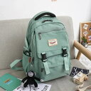 韓国風 リュックサック かばん スクールバッグ メンズ レディース 33L 大容量 撥水 リュック バックパック ナイロン アウトドア カジュアル 男の子 女の...