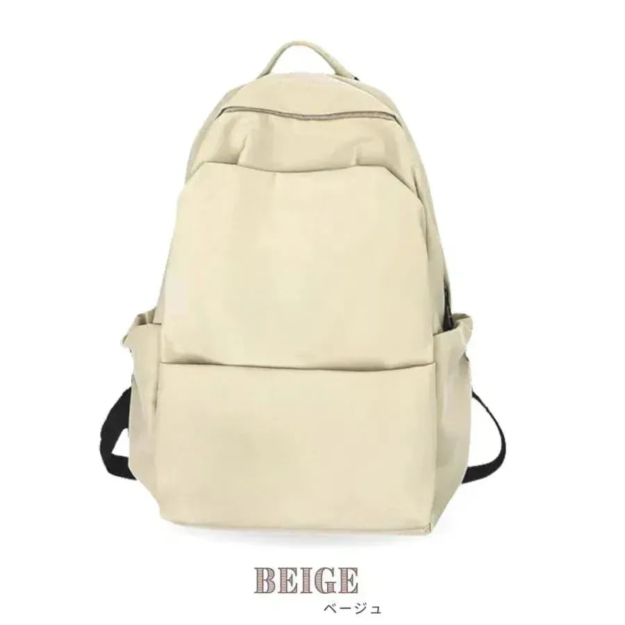 バックパックリュック レディース 軽い a4 ナイロン 撥水 おしゃれ 大容量 メンズ 収納 軽量 通学 通勤 シンプル 黒 大学生 高校生 中学生 女性