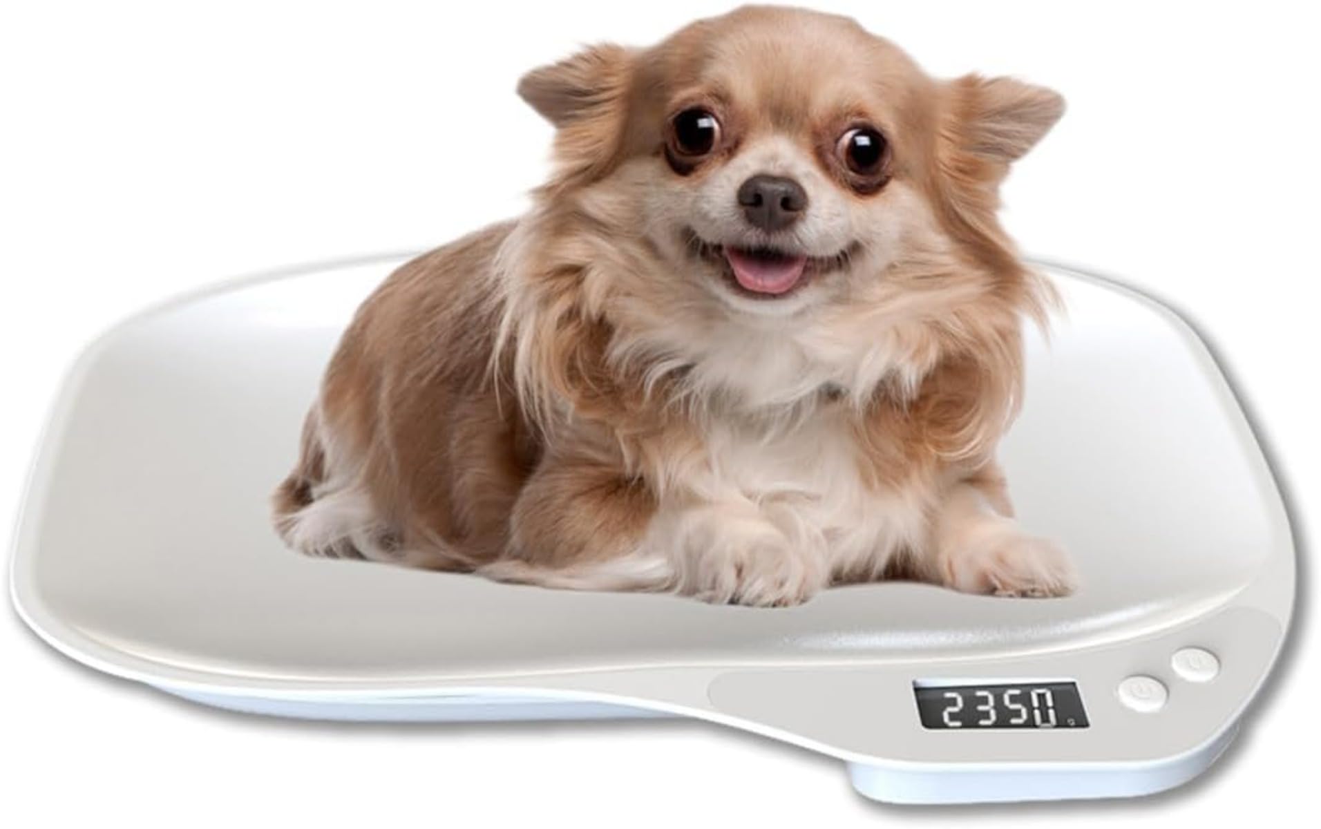 Conutoo ペットスケール デジタル体重計 小動物用 1g刻み 15kgまで対応 精密LED電子はかり キッチンス..