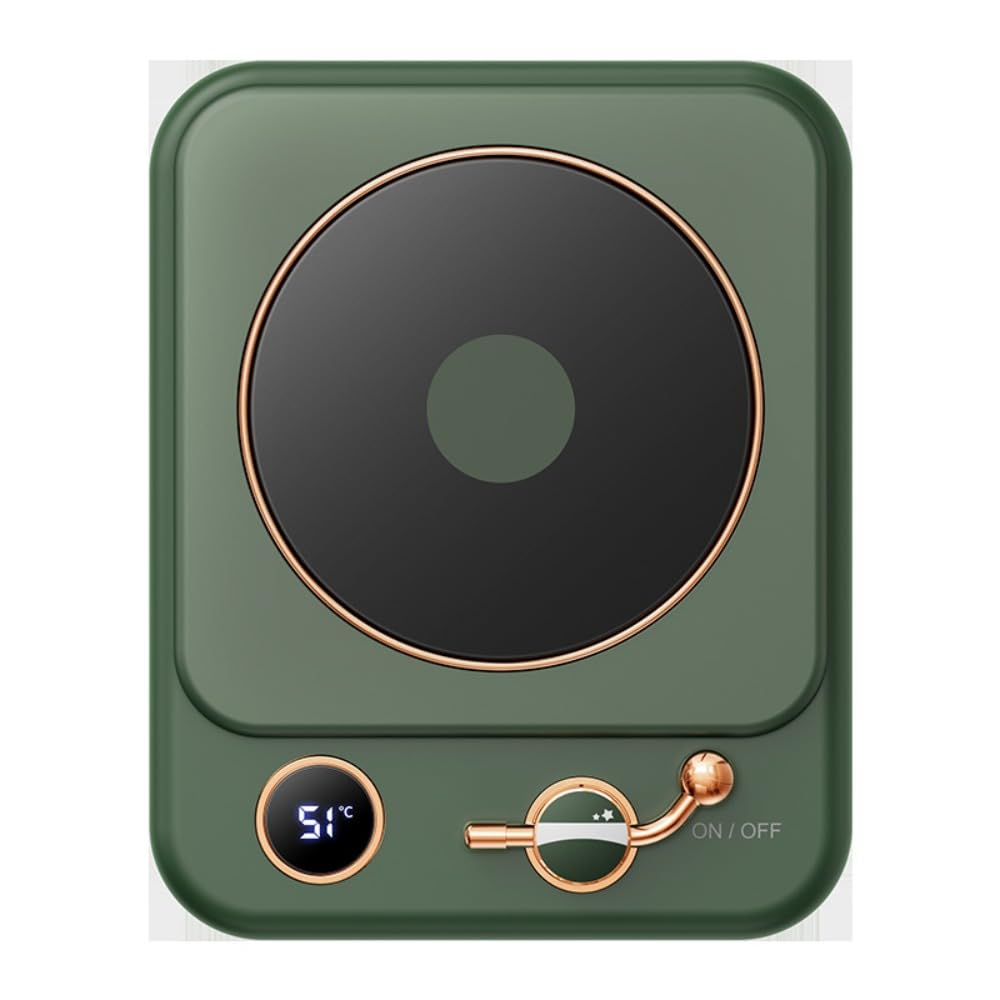 サーモスタットコースター USB 保温カップ自動断熱温度調節可能なホットミルク加熱パッドオフィススマ..