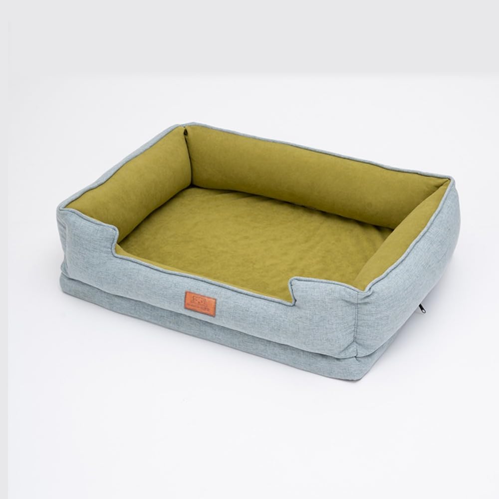 犬用ソファベッド犬小屋 3Dストレッチコットン オールシーズン対応 中型および大型ペットシートクッシ..