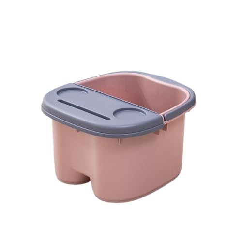 足湯 足湯バケツ フットバス 足湯器 深めのバケツ 足洗い台 ひざ上 ふくらはぎ 保温 プラスチック マッ..