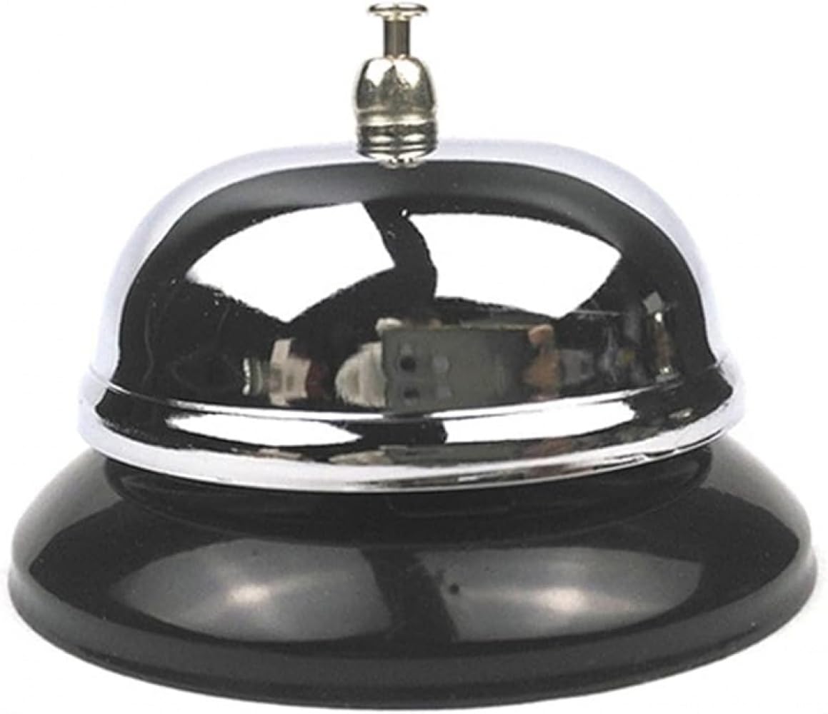 伝菜の鈴 食事のベル 机のベル 人を呼ぶ レストラン キッチン専用卓上ベル 呼び鈴 コールベル カウンタ..