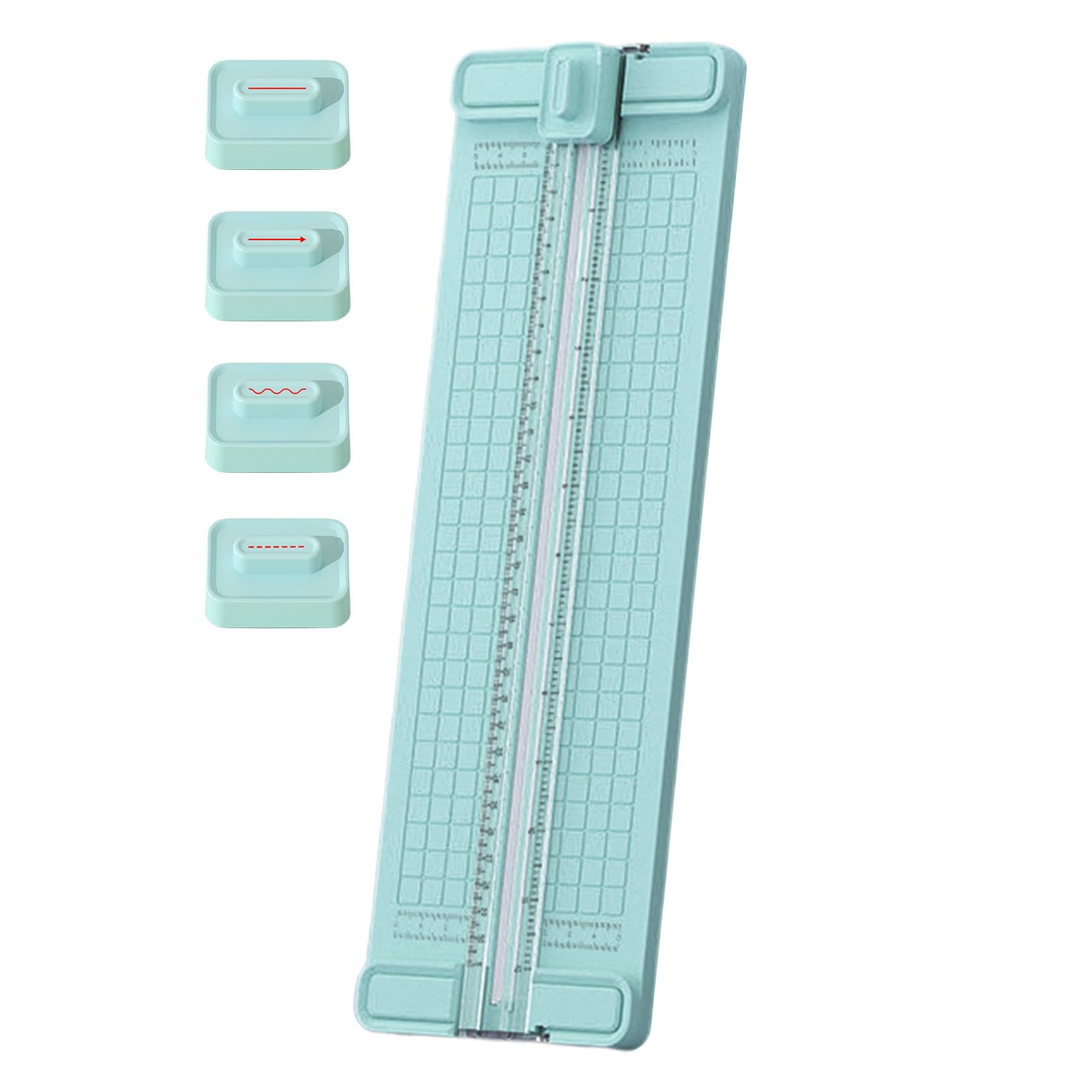 業務用重厚紙カッター,クラフト紙裁断機 - ポータブルシュレッダー 両刃カット 滑り止め 名刺作成 オフ..