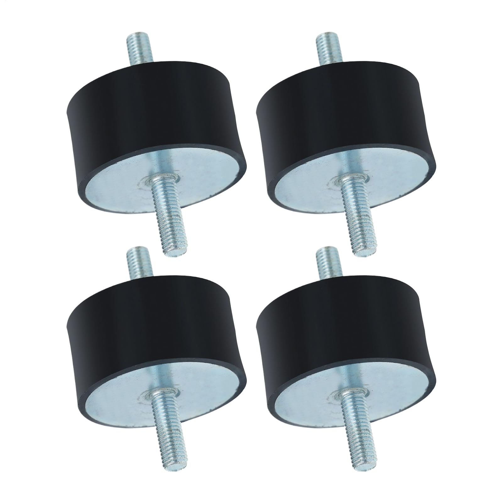橡胶 スタッド ショックアブソーバー | 4個 円筒形 防振スタッド - 高強度 ショックアブソーバー アク..