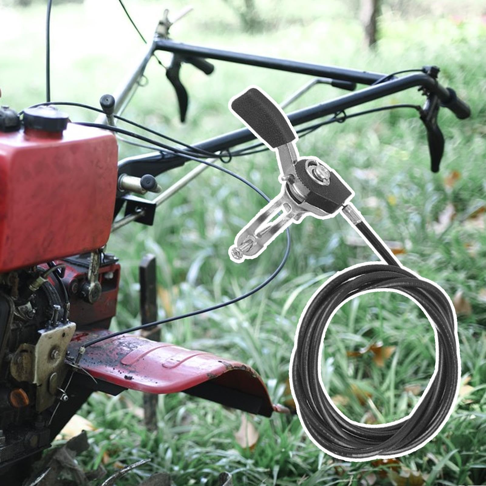 スロットルケーブルキット - スロットルケーブル交換 - オイルバルブ アクセサリー バイク トラック 耕..