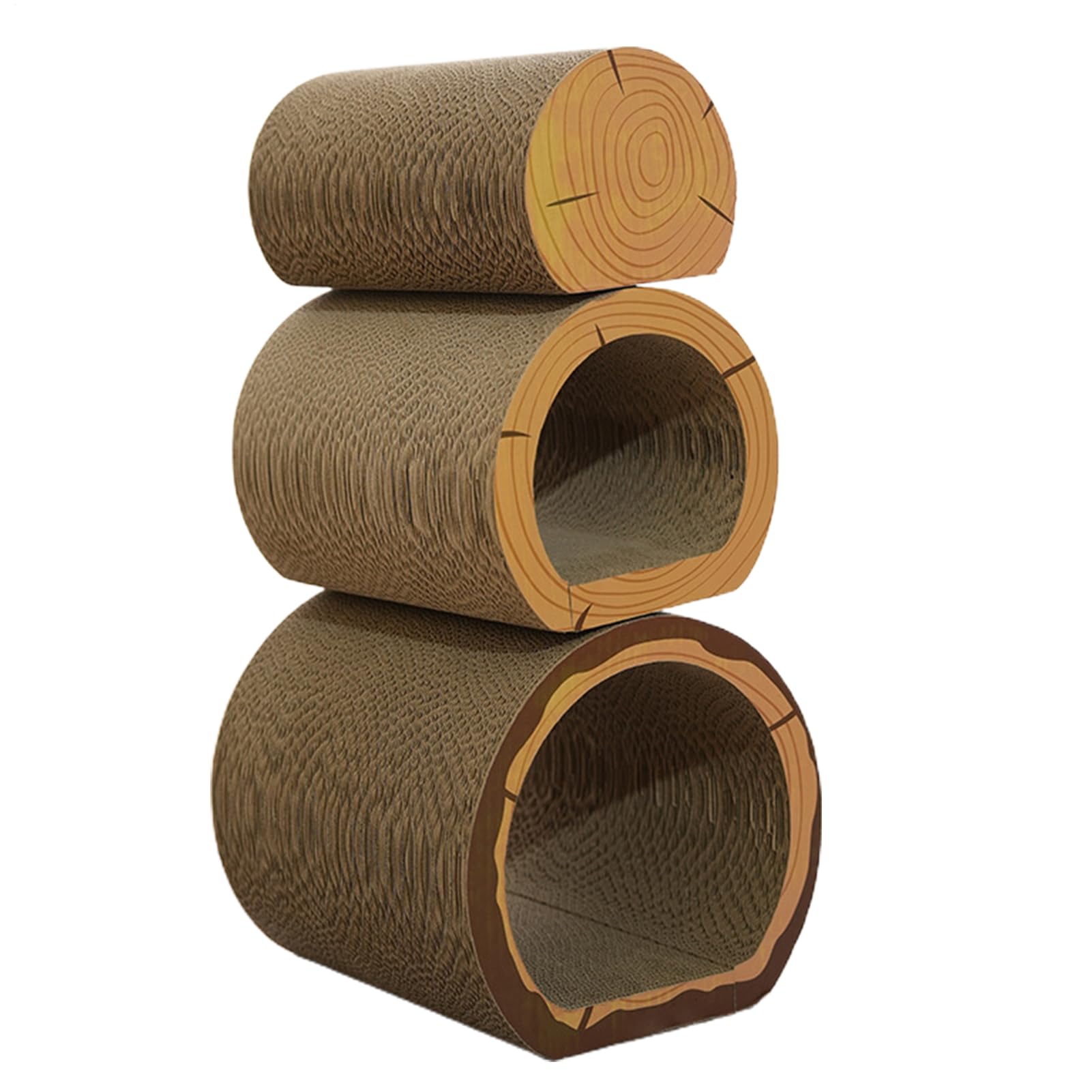 ネコ用引っ掻きおもちゃ - リラックスできるネコトンネル引っ掻き板 - リラックススペースセービングホームホリデーバースデーショップユース