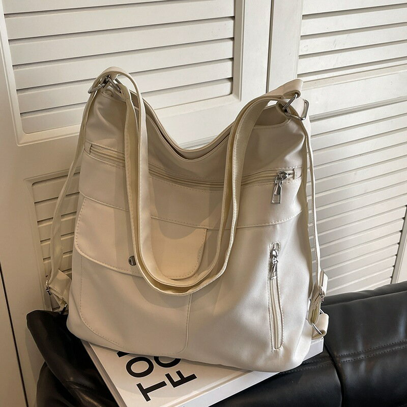 トートバッグ トートバッグ 大容量 通勤 ショルダーバッグ ズックのかばん 百掛け ショルダーバッグ ショルダーバッグ(4)