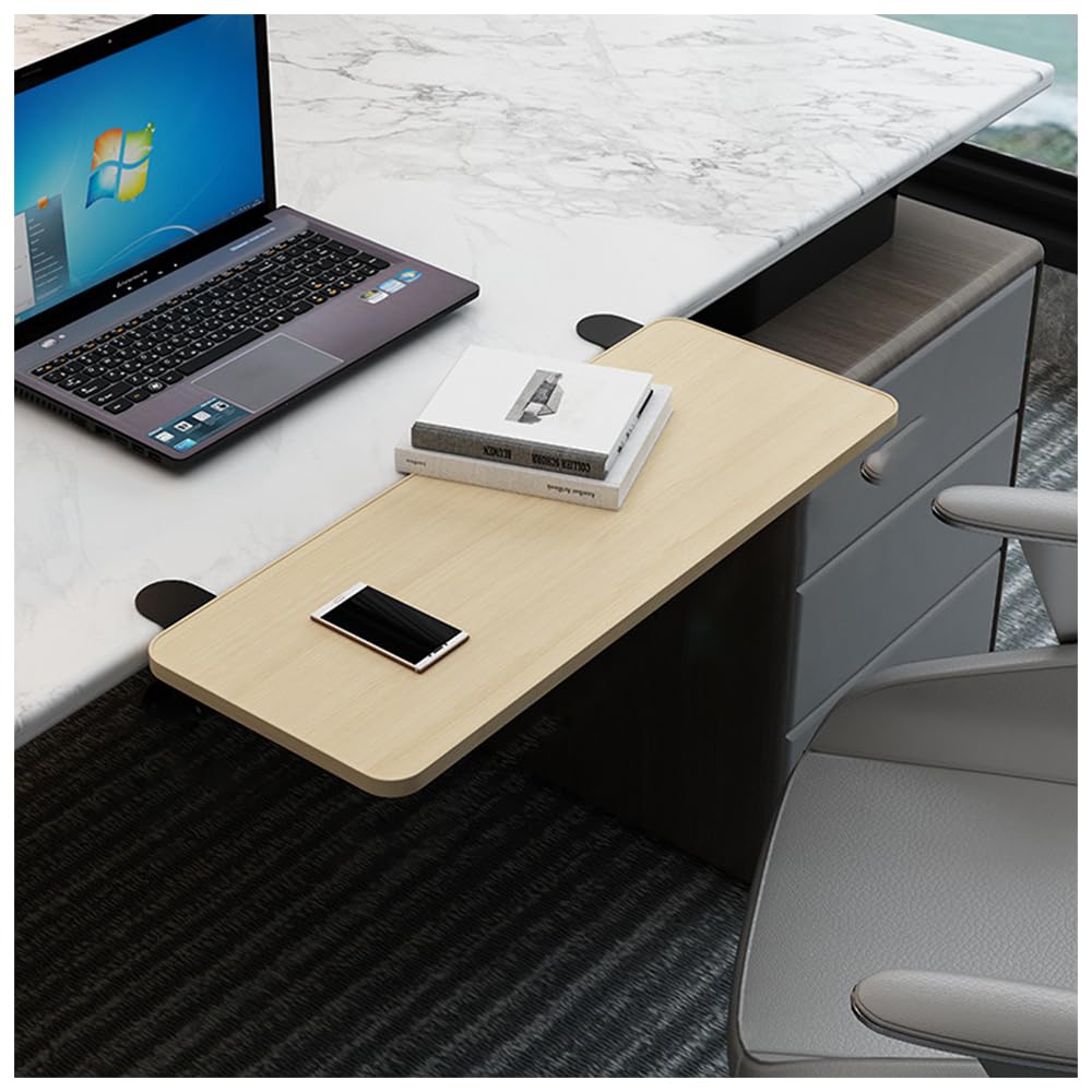 デスクエクステンダー キーボードトレイデスクエクステンダー穴なし 折りたたみ式キーボードトレイ パ..