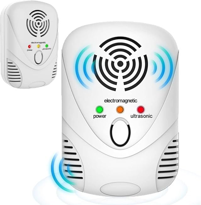 2個入り 超音波 ネズミ駆除器 害虫駆除器 強力 駆除 ねずみ駆除 ゴキブリ駆除 害虫対策 ゴキブリ対策 蚊よけ対策 虫退治 ムカデ/ねずみ/ゴキブリ/蚊/ノミ/ハエ/省エネ 静音 無毒 無臭 無害 無薬害 子供やペットに安心 台所 屋根裏 倉庫 部屋 寝室 屋外用 [並行輸入品]