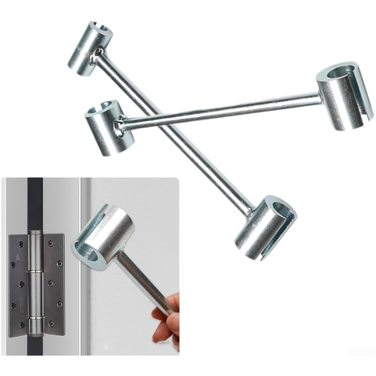 ドアヒンジレンチ 丁番起こし 多機能 ドアヒンジベンダー ドア 歪み 修理 軋み 調節 ヒンジレンチ 大工..