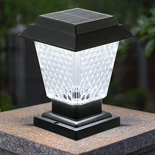 ソーラーライト 屋外 門柱灯 ソーラー 門灯 防水 LED ランプ 明暗センサー 自動点灯 常夜灯 ガーデン ..