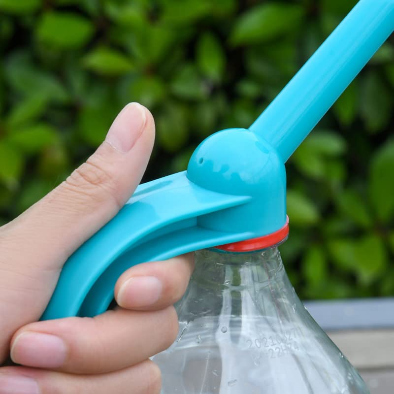 ペットボトル用じょうろキャップ プラスチック 軽量 灌漑ノズル 園芸 散水口 ボトルキャップ 取り付け簡単 植物灌漑 ホーム用 事務所 種苗 庭の灌漑 28mmに対応 (イエロー)