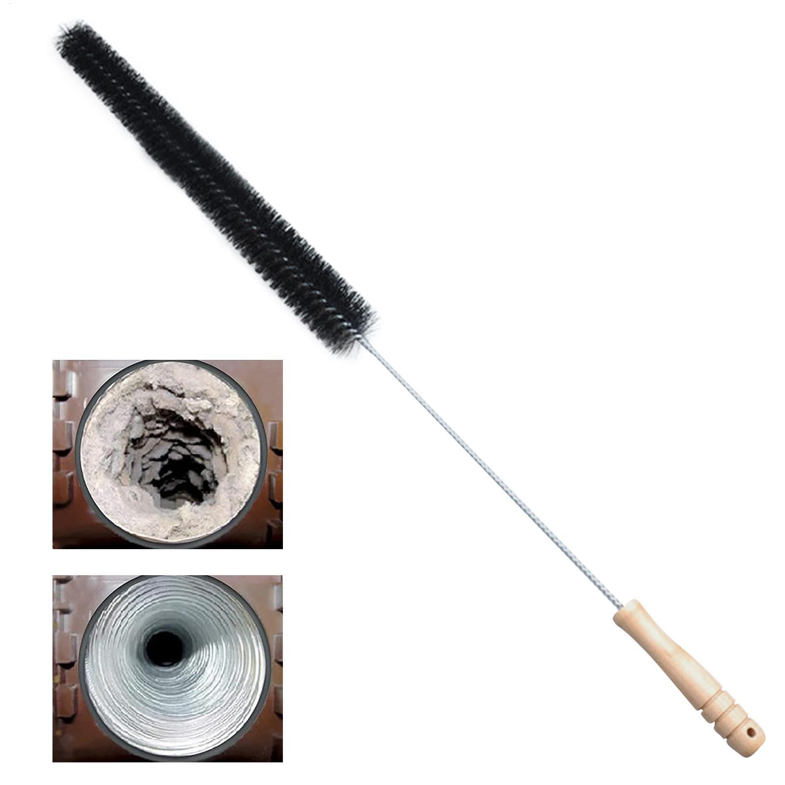 通気口クリーニング乾燥機ブラシ - 長い洗濯機糸くずブラシ | 乾燥機用再利用可能なコイルスクラバー ..