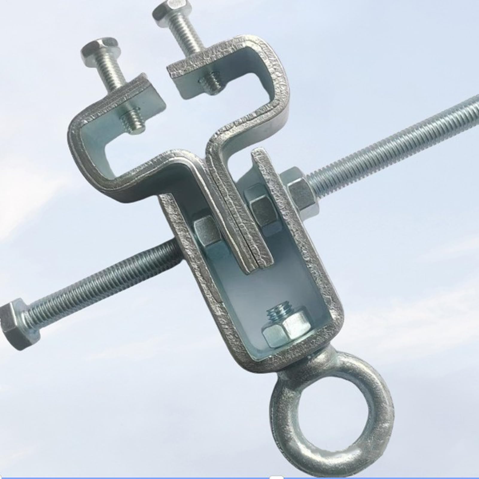 鋼製ビームクランプ - サンドバッグハンガー,工業用ブラケットシステム対応スチールボクシングバッグマ..