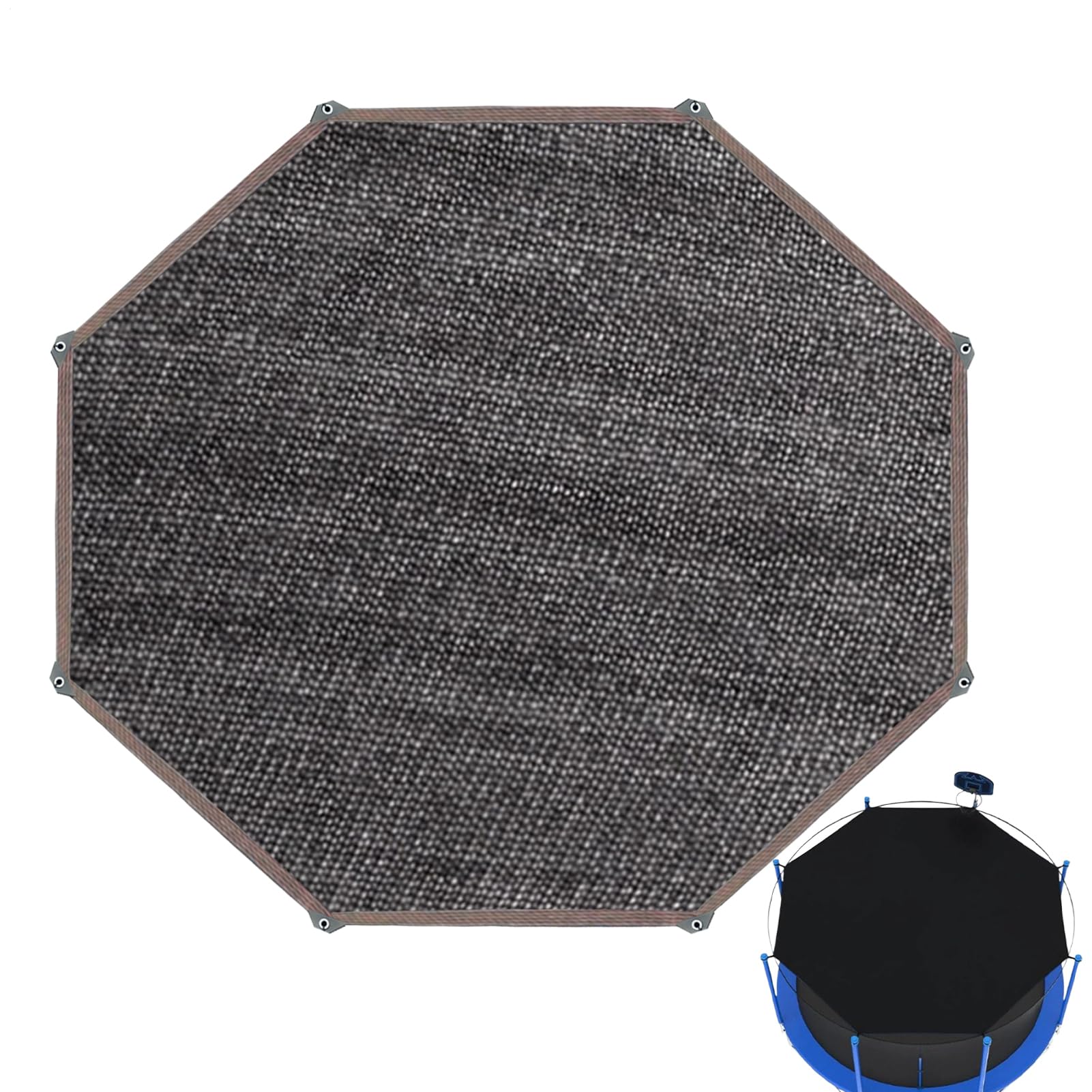 トランポリン用シェードカバー - パティオや庭園用の防水折りたたみ式サンシェードクロス,折りたたみ可..