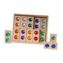 木製ブロック 積み木おもちゃ アクリル製 ビルディングキューブ 早期学習 4〜6歳 誕生日プレゼント 教育用アクリルブロック