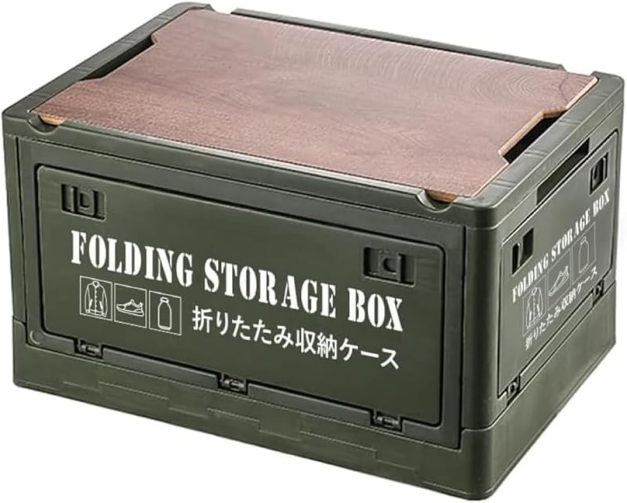 【 りたたみ 収納ボックス】収納ケース 木製の蓋付き 積み重ね 全方向から取り出せる 衣類 布団 おもちゃ 小物 収納大型 キャスター付き りたたみ コンテナ ボックス 組立簡単 防カビ 防湿 強い耐荷重 大容量 家庭用 車用