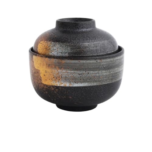 セラミック蓋付きボウルスープカップ小さなシチュー家庭用スープボウル蒸し卵カップ蒸し卵ボウルデザー..