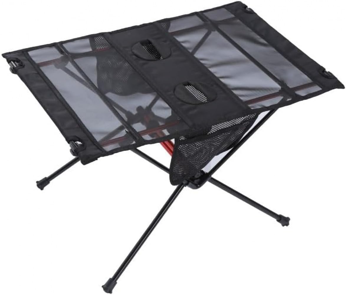 アウトドアテーブル りたたみ キャンプ テーブル コンパクト 軽量 アルミ ピクニックテーブル バーベキュー ビーチ 登山 お釣り 食事テーブル 収納バッグ付 耐荷重30kg