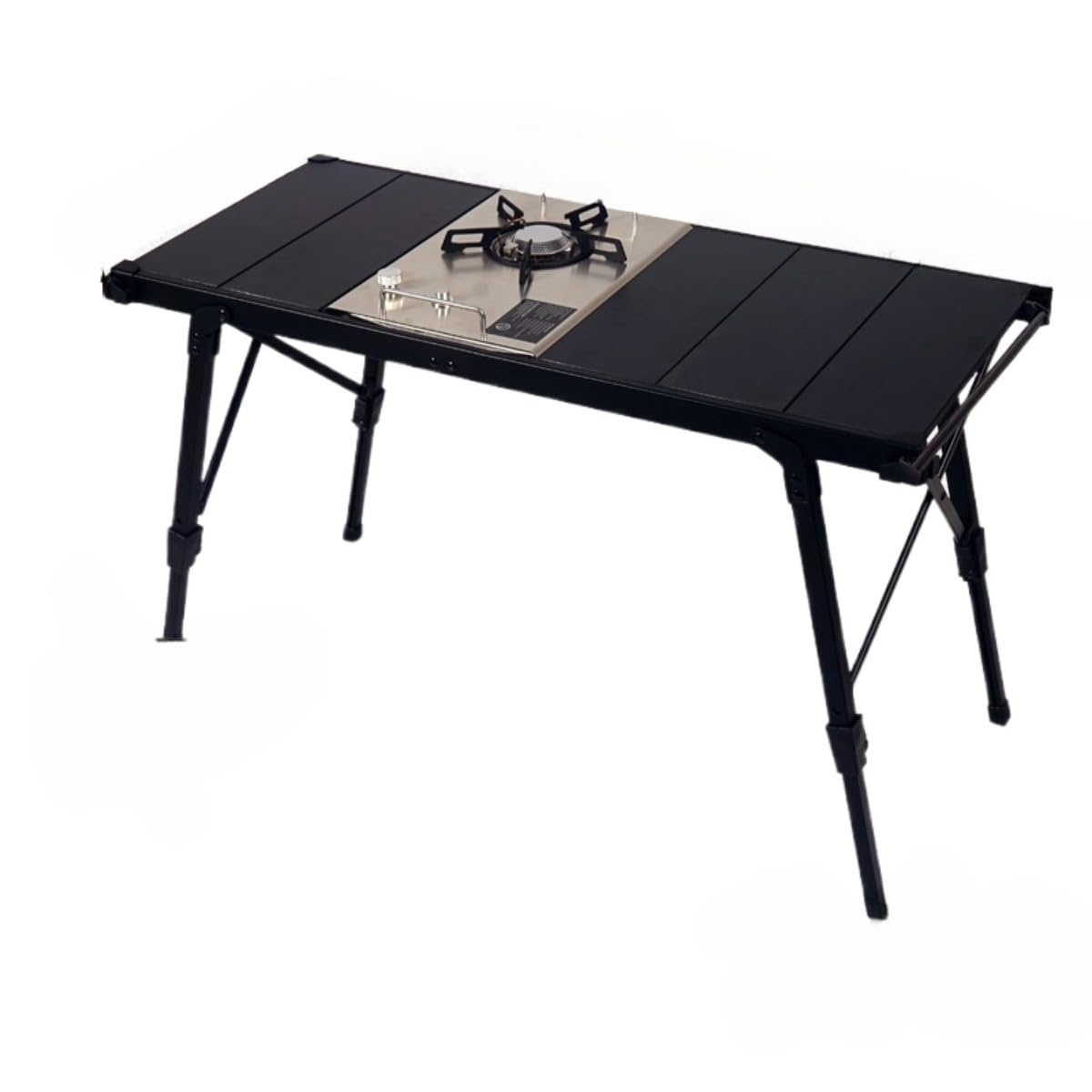 IGTテーブル アウトドア キャンプテーブル 折りたたみ 軽量 多機能 無段階高さ調整 サスペンション機能..