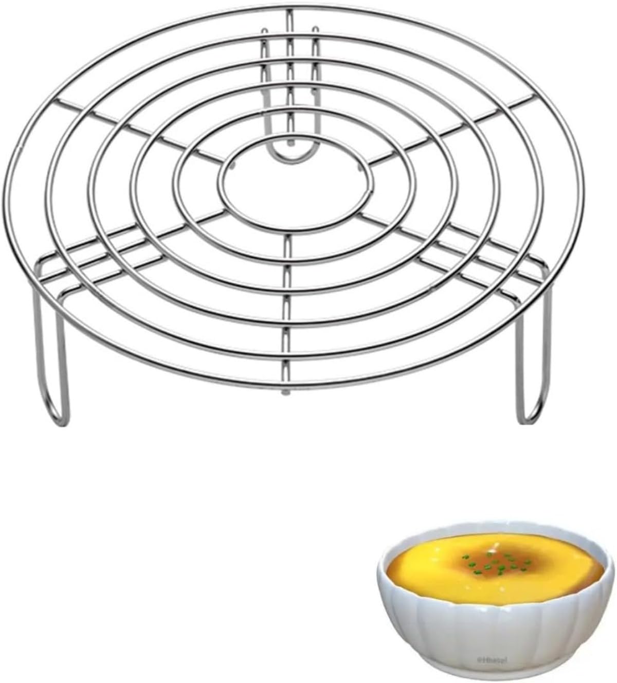 【】304 ステンレス鋼製の多機能蒸し器 炊飯器ラッ ck を含む 耐熱断熱の性能を持つ キッCHEN の便利な..