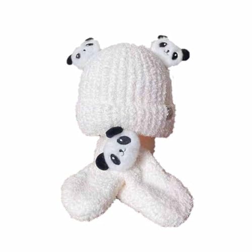 レボショップの[] ニット帽 赤ちゃん ベビー キッズ 子供帽子 女の子 男の子 子供 防寒 帽子 冬 こども ニット帽子 かわいい ニット帽子 子ども 子供 ネックウォーマー帽子 スヌード 帽子 こども 子供 ネックウォーマー ベビー帽子 マフラー｜アングル2