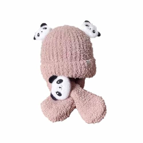 レボショップの[] ニット帽 赤ちゃん ベビー キッズ 子供帽子 女の子 男の子 子供 防寒 帽子 冬 こども ニット帽子 かわいい ニット帽子 子ども 子供 ネックウォーマー帽子 スヌード 帽子 こども 子供 ネックウォーマー ベビー帽子 マフラー｜アングル3