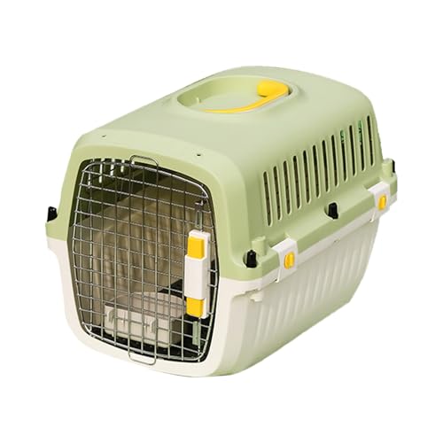 レボショップの[] ドライブペットキャリー クレート 小型犬用 ペットケンネル 車 新幹線 猫キャリーバック 持ち運び 犬用 ケージ 航空輸送対応ペットキャリーケース 猫用 ハードキャリー ペット用キャリー 犬 キャリーケース パープル L 旅行｜アングル2