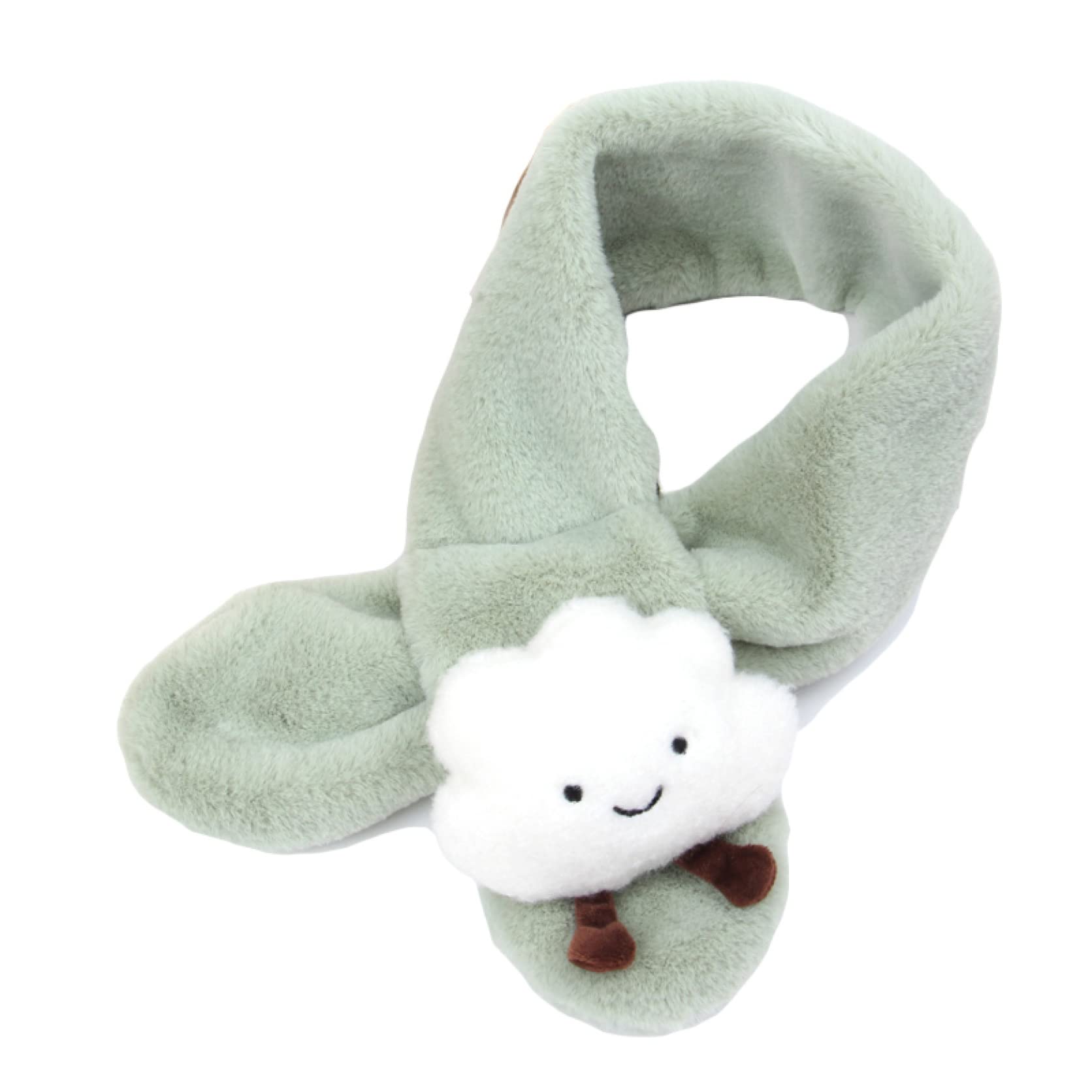 [] 子供襟巻き マフラー キッズ スカーフ 女の子 男の子 秋冬 動物柄 防寒 防風 保温 スヌード カラー0..