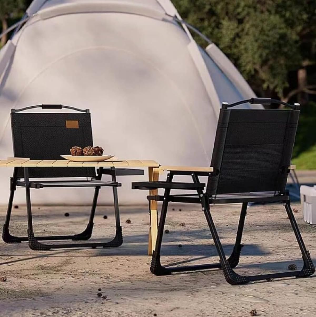 【】アウトドアチェア 折りたたみ キャンプ椅子 軽量 コンパクト 携帯便利 カップホルダー付き 耐荷重 ..