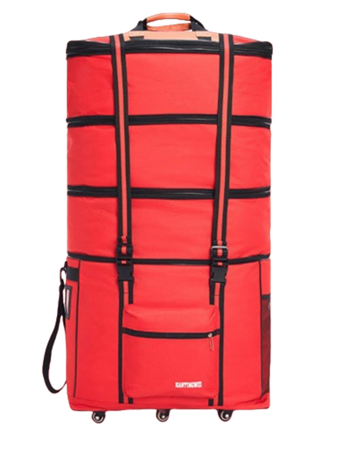 [LIFAzqJIU] キャスターバッグ スーツケース ボストンキャリー キャリーバッグ 折りたたみ 大容量 5輪 ..