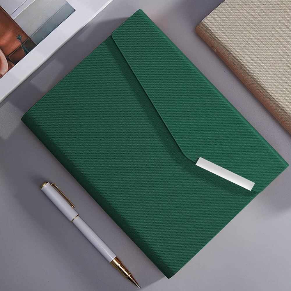 システム手帳 A5 6穴 ルーズリーフ シンプル手帳 横罫 ビジネス ブラック ノート スケジュール帳 カー..