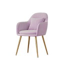 北欧モダン ラグジュアリー メイクチェア|布素材+金属フレーム|多色展開|小さいお部屋にピッタリ|SNS映えする化粧椅子|メンズ・レディース向け |黄金脚、枕付...