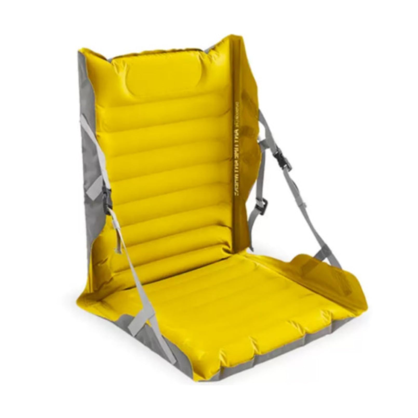 【屋外用折り畳み椅子】ビーチチェア・釣り椅子一体型 グリーンポケット式充気式デザイン 420Dナイロン..