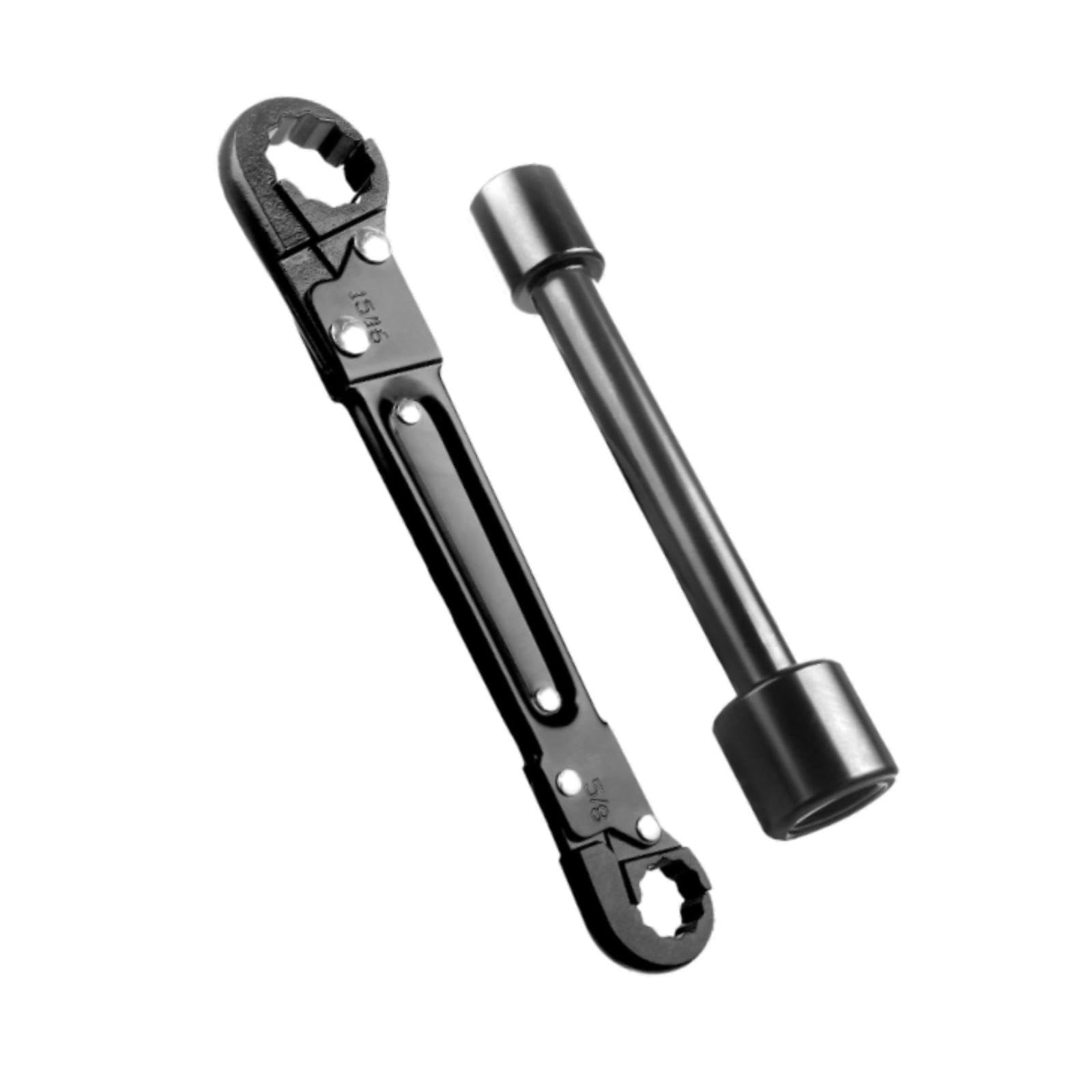 配管工具 配管レンチ、ダブルレンチキット、配管工用アングルオンレンチキット