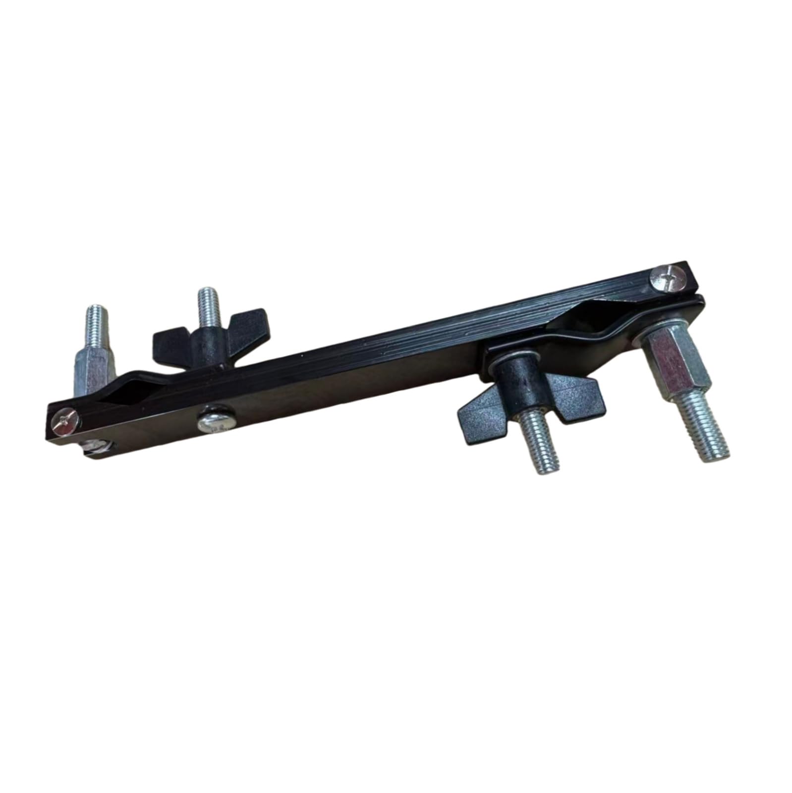 Drum Clamp Extension Attachment Metal Holder Cymbal Holder Percussion Mount Arm Connector Instrument Accessory Setup Adjustable Drum Set Custom Part 20cm Robust Fixing Bracket