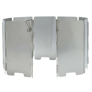 風除板 ウインドスクリーン 折り畳み式 コンパクトサイズ 9枚パネル アルミ製 防風パネル 風防 風よけ 登山 アウトドア ピクニック ストーブ コンロ バーベキューコンロ BBQコンロ 焜炉 クックトップ 焼肉コンロ通販格安セール情報 楽天 通販