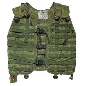 オランダ軍放出品 モジュラーベスト MOLLE対応 オリーブ [ Lサイズ / 可 ] アサルトベスト DOUTH ARMY ISSUE VEST コンバット メッシュ ミリタリー サバゲー装備 タクティカルベスト 戦闘用ベスト 戦闘ベスト ミリタリーベスト ミリタリーサープラス ミリタリーグッズ