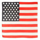 ROTHCO バンダナ アメリカ 星条旗 [ レッド&ホワイト / Sサイズ ] ロスコ Rothco ミリタリーバンダナ ハンカチ スカーフ カーチフ その1