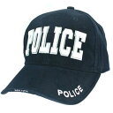 ロスコ Rothco キャップ POLICE ネイビー 9489 |ロスコ ベースボールキャップ 野球帽 メンズ ワークキャップ ミリタリーハット ミリタリーキャップ 帽子 通販 販売 LE装備 警察