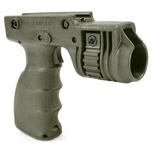 FAB Defense ライトホルダー&フォアグリップ T-GRIP トリガースイッチ機能付 [ オリーブドラブ ] バーティカルグリップ ガングリップ トイガンパーツ サバゲー用品 ライフルグリップ 自動小銃グリップ 銃把 握把 フロントグリップ ハンドグリップ AFG 前方グリップ